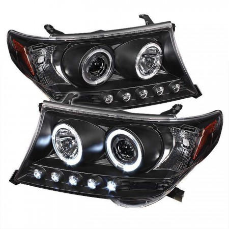 Ксеноновые фары Spyder Auto  для Toyota Land Cruiser (Black)